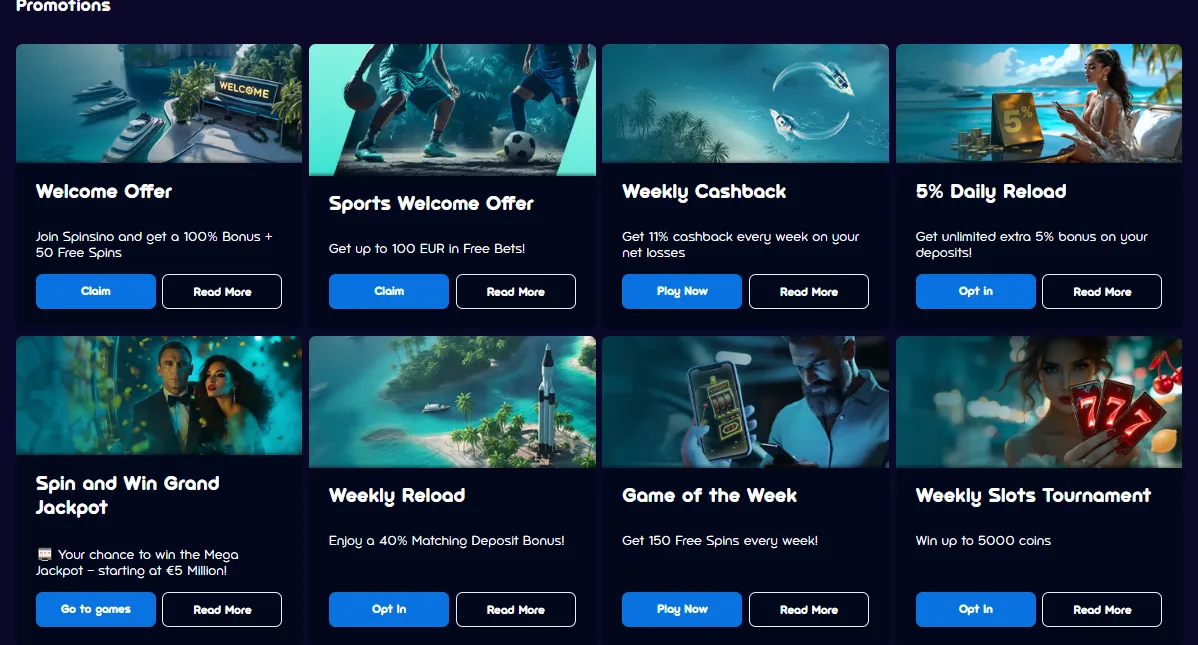Spinsino Promo